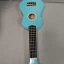 POMAIKAI Soprano Ukulele Starter Wood Ukele Hawaiian Guitar Ukelele 21" Beginner and Students (Blue)