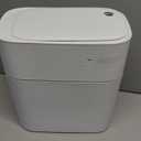 Funest Automatic Touchless Bathroom Trash Can with Lid- 3.5 Gallon Motion Sensor Garbage Can for Kitchen, Bedroom, Office,Auto-Adsorption Waterproof Bathroom Trash Can