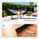 FDW Portable 9FT Hammock Stand, Heavy Duty Hammock Stand, Portable Steel Stand Only for Outdoor Patio or Indoor with Carrying Case (No Hammock)