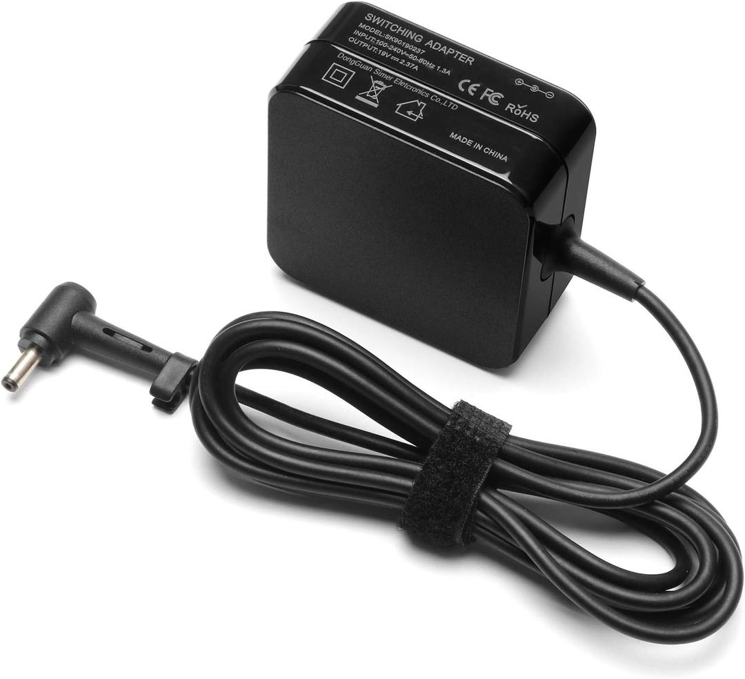 45W Charger for Asus Vivobook F415E F415 F510 F510UA F512JA F512UA F512FA F515JA F515EA X540 X512FA X512JA F512J X553M X540S X540L Series; ZenBook UX305 UX330 UX310 UX360 Power Cord Supply