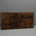 Vantic 31.5" Folding Desk, Foldable TV Tray Table for Eating on Couch, Extra Large TV Dinner Trays, Portable Fold Computer Writing Desk Table for Home Office, Rustic Brown