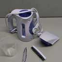 HiLIFE Steamer for Clothes, Portable Handheld Clothing Steamer, 240ml Big Capacity, 700W, Strong Power, Fabric Quick Wrinkle Remover with Brush for Home, Office, Travel (ONLY 120V) - Blue