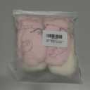 Toddler Mittens Waterproof Toddler Gloves Kids Snow Gloves Baby Winter Mittens Warm Fleece (Dinosaur Pink & Dinosaur White, S, 6-24months)