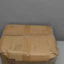 AMADA HOMEFURNISHING 8x10 Washable Area Rug, Low-Profile with Non-Slip Backing & Durable Edge Binding, Vintage Large Rugs for Living Room, Bedroom, Dining Room, Blue