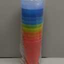 32 Oz Plastic Cups Reusable - BPA Free Large Drinking Cups Set Of 12 - Unbreakable Dishwasher Safe for Kids Kitchen Camping Outdoor (Multicolor)