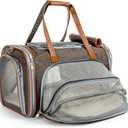 Mr. Peanut's Gold Series Big Apple XL Expandable Pet Carrier V3.0 (Charcoal Ash)