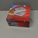 Waytiffer 20-Pack Disposable Aluminum Foil Tins - Heavy Duty Square Cake & Baking Pans with Plastic Dome Lids