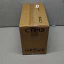 CTIME 3-Tier Medicine Organizer with Pill Case - Portable Pill Case & Empty First Aid Kit for Home, Travel, RV, School, Dorm, Ideal Elderly, Father Gift