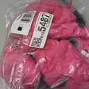 BRKURLEG Dog Winter Coat with Harness Built in, Winter Dog Jacket for Small and Medium Dogs, Small Dogs Snowsuit Reflective Windproof Cold Weather Coat, Puppy Warm Fleece Coats, Hot Pink, M