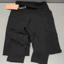 Colorfulkoala Women's High Waisted Yoga Pants 7/8 Length Leggings with Pockets (M, Black)