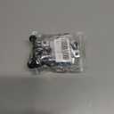 6 x 10 Sets Fender Liner Clips Splash Shield Screw Nut Kit Compatible with Honda Acura BMW 90308-SB2-013 90114-SE0-000 (Black)