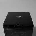 IKAPE Espresso Knock Box for Coffee Grounds, Barista Tool Enhanced for Better Manipulation - Black Espresso Machine Coffee Puck Disposal Box (Black without Brush)
