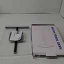 RUACQ T-Shape Hand Towel Holder Stand, Weighted Base Towel Rack, Countertop Towel Holder for Bathroom, 304 Stainless Steel, Heavy Duty (Matte Black)