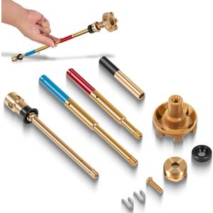 Upgrade RK-Adj-PRV Rod Kit Adjustable Operating Rod Kit Fit for Woodford Faucet Model 14, 16, 17, 19, 22, V22s, Stop Leakage, Prevent Bursting (10pcs)