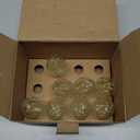 12-Pack Dimmable E12 LED Candelabra Bulbs 40Watt Equivalent, 5000K Daylight White, 450Lumens, 4W B11 Vintage Chandelier Light Bulbs, LED Filament Clear Glass Candle Lamp for Ceiling Fan Home Decor