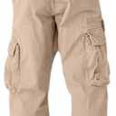 EMMIOL Cargo Pants for Women High Waisted with Pockets Y2K Streetwear Casual Tactical Travel Pants, Size 2