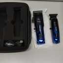 GinJee Professional Hair Clippers for Men Cordless & Corded - Rechargeable Barber Clipper & Trimmer Set with Fade Lever for Home Haircuts, Grooming Kit with Guide Combs, with Travel Case