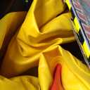SportsStuff Spillway Dock Slide - Inflatable Pontoon Slide, Yellow & Red, Large