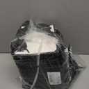 OEMVALATY 24 Pcs Thank You Gift Bags with Handles and Tissue Paper 9 x 7 x 3. 15'' Elegant Welcome Gift Bags with Bow Ribbon for Wedding Bridesmaid Baby Shower Groomsmen Birthday Party(White, Black)