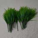 30 Bundles Artificial Grasses Outdoor UV Resistant Fake Grasses No Fade Faux Plastic Plants Garden Porch Window Box Decorating