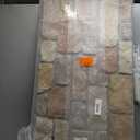 EverStone Cobblestone Faux Stone Panel, 48"W x 23 3/4"H x 1 1/8"D, Charleston Color
