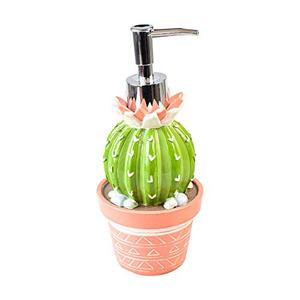 YangShiMoeed Cactus 18 oz Simple Soap&Lotion Dispenser, Hand Wash Bottle