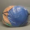 LimitlessFunN 5 in 1 Pop Up Kids Ball Pit Tents and Tunnels for Boys, Girls, Babies and Toddlers, Indoor/Outdoor Children Playhouse, Orange/Light Green