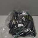 romision 2 Pack Thermal Underwear for Men Long Johns Fleece Lined Hunting Gear Bottom Top Set Base Layer Cold Weather (Medium), Black