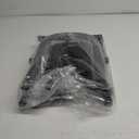 Bed Rails for Elderly Adults Safety - Adjustable Bed Side Rails with Support Leg, Bed Cane with Storage Bag and Motion Sensor Light, Fits Queen, King, Twin, Full, Supports up to 400lbs (Black)