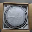 48 Inch Fandelier Ceiling Fan with Light, Retractable Ceiling Fan with Lights for Bedroom Living Room Dinning Room, Chandelier with Fan 6 Speed, LED Dimmable-Black