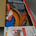 Hot Wheels Toy Car Track Set, Mario Kart Bowser’s Castle Playset & 1:64 Scale Die-Cast Kamek, Interactive Play, with Storage for 30+ Vehicles, Large
