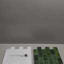 Art3d Peel and Stick Green Wall Tiles  12"x12" Thicker Design Backsplash, Self-Adhesive Tile for Kitchen & Bathroom Renovation