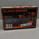 BLACK+DECKER 20V MAX Cordless Drill and Impact Driver, Power Tool Combo Kit with Battery and Charger (BD2KITCDDI)