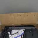 Yoga Mat Holder Wall Mount, Yoga Accessory Mat Storage Rack, Home Gym Accessories Organizer, Floating Shelf and Hooks for Hanging Foam Roller/Band/Workout Equipment at Pilates Fitness Class