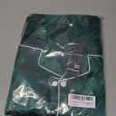 Men's Silky Satin Pajama Sets Mens Sleepwear Big and Tall Pajamas for Men Loungewear Summer Pjs Lounge Set M-5XL