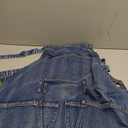 Denim Apron With Pockets,Distressed Jean Apron,Hairstylist Aprons,Denim Work Apron - Washing Style | Adjustable XXL (Light Blue)