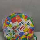 Jexine Birthday Block: Bat and blocks for carnival and party decorations
