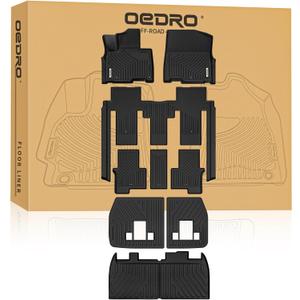 OEDRO Floor Mats Fit for Kia Carnival MPV 2027 2026-2022 8 Seats