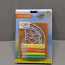 Creativity for Kids Window Art Fun Fruits - Paint and Decorate 2 Suncatchers, Create Your Own Window Art for Kids 1 Pack
