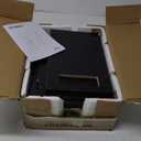 HOOBRO Side Table, Flip End Table with Charging Station and Shelves, USB Ports & Power Outlets, Narrow Nightstand for Small Spaces, Stable and Sturdy, for Living Room, Black BK341BZ01