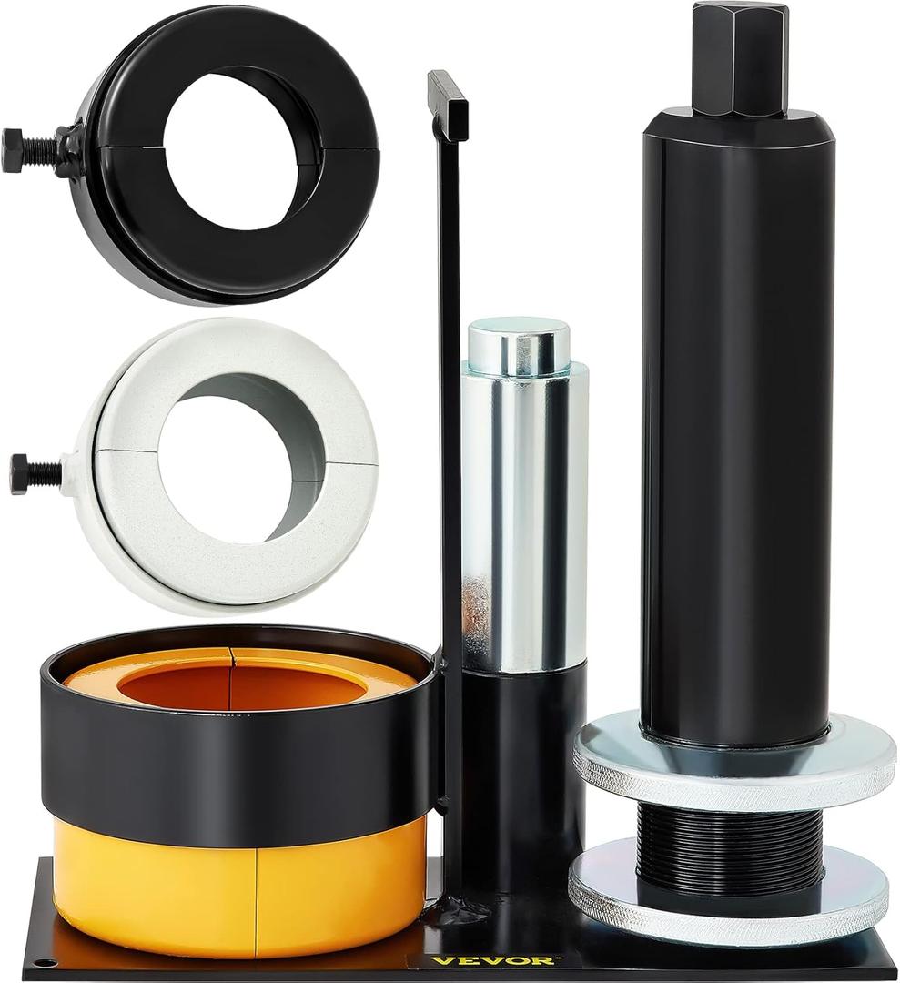 VEVOR Carrier & Pinion Bearing Puller, Compatible with Dana 30,40,50,60,70, 80, Ford 10.25" Bearings, Pinion Puller Tool with 3 Clamshells, 45# Steel Clamshell Bearing Puller for Auto Repair