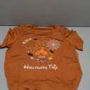 Family Halloween Matching T-Shirts Pumpkin Shirts Funny Spooky Family Costume Tees Top for Kids Adults, M