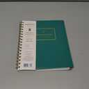 AT-A-GLANCE Planner 2025-2026 Academic, Simplified by Emily Ley, Weekly & Monthly, 7" x 8-3/4", Medium, Monthly Tabs, Green (EL40-805A-26)