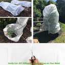 Plant Covers Freeze Protection 10x30ft Frost Cloth Blanket Floating Row Cover for Winter Protection 0.9 oz/yd