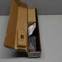 KAMANINA Black Curtain Rod 32 to 58 Inch(2.6-4.8ft), Adjustable Curtain Rods for Windows 28 to 48 Inch, 3/4 Inch Splicing Drapery Rods with Twisted Cage Finial