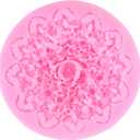 3 x 3D Flower Silicone Molds Bloom Rose Silicone Molds Peony Molds For Soap Making Chocolate Candy Polymer Clay Gum Paste Cake Decorating Set of 4