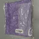 Women’s Purple Happy Easter Graphic T-Shirt, Short Sleeve Bunny Print Tee, Size Small