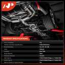 A-Premium Rear Catalytic Converter Kit Direct-Fit Compatible with Toyota Camry 1997-2001, Solara 1999-2001, 2.2L, EPA Compliant