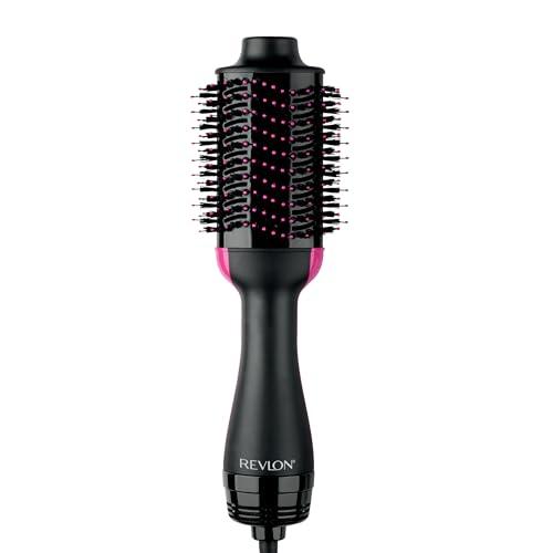 REVLON One-Step Volumizer Hair Dryer and Styler – Easy Salon-Style Blowouts – Less Frizz, More Shine, and Reduced Heat Damage, for All Hair Types and Lengths (Black)