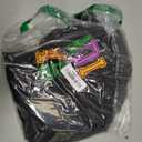 FAYALEQ Graphic Sweatshirt for Women Crewneck Carnival Pullover Casual Sequin Print Long Sleeve Top (XX-Large, Black)